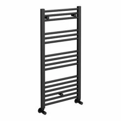 Toreno Black W500 X H1000mm Heated Towel Rail 5 Toreno Black W500 X H1000mm Heated Towel Rail -Toren Furniture Shop 510 BS d2 460