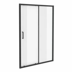 Toreno Matt Black 1100 X 1850 Sliding Shower Door 5 Toreno Matt Black 1100 X 1850 Sliding Shower Door -Toren Furniture Shop BLK11SLD D2 460