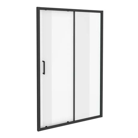 Toreno Matt Black 1200 X 1850 Sliding Shower Door 3 Toreno Matt Black 1200 X 1850 Sliding Shower Door - Image 3
