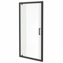 Toreno Matt Black 800 X 1850 Pivot Shower Door -Toren Furniture Shop BLK8PVD d3 460