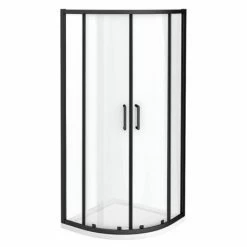 Toreno Matt Black 800 X 800mm Quadrant Shower Enclosure 6 Toreno Matt Black 800 X 800mm Quadrant Shower Enclosure -Toren Furniture Shop BLK8Q2D d2 460