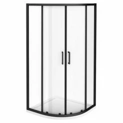 Toreno Matt Black 900 X 900mm Quadrant Shower Enclosure 6 Toreno Matt Black 900 X 900mm Quadrant Shower Enclosure -Toren Furniture Shop BLK9Q2D d2 460