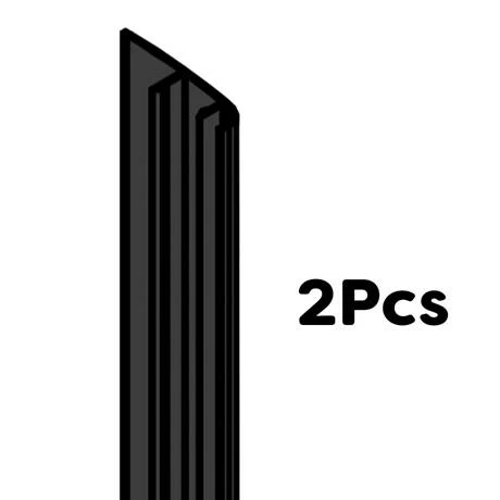 Toreno Matt Black Shower Door Concealed Screw Cover Profiles 2 Toreno Matt Black Shower Door Concealed Screw Cover Profiles - Image 2