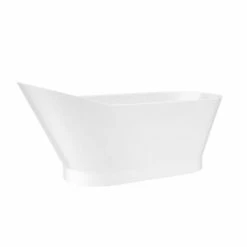 Toreno 1700 X 750mm Modern Slipper Freestanding Bath 7 Toreno 1700 X 750mm Modern Slipper Freestanding Bath -Toren Furniture Shop FB75 n d1 460 1