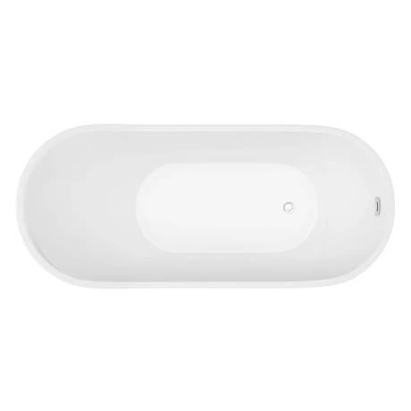 Toreno 1700 X 750mm Modern Slipper Freestanding Bath 5 Toreno 1700 X 750mm Modern Slipper Freestanding Bath - Image 5