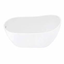 Toreno 1370 Small Modern Slipper Free Standing Bath 11 Toreno 1370 Small Modern Slipper Free Standing Bath -Toren Furniture Shop GD8225 137 n d2 460