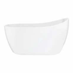 Toreno 1370 Small Modern Slipper Free Standing Bath 12 Toreno 1370 Small Modern Slipper Free Standing Bath -Toren Furniture Shop GD8225 137 n d3 460