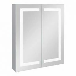 Toreno 600x700mm LED Illuminated 2-Door Mirror Cabinet Incl. Motion Sensor - MIR014 6 Toreno 600x700mm LED Illuminated 2-Door Mirror Cabinet Incl. Motion Sensor - MIR014 -Toren Furniture Shop MIR014 nd1 460