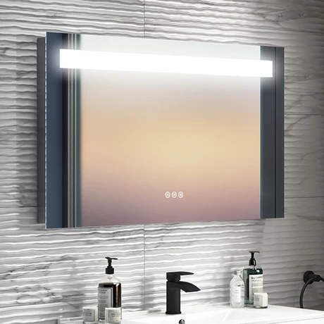 Toreno 1000 X 600mm Landscape LED Back-lit Bluetooth Mirror Incl. Touch Sensor + Anti-Fog 1 Toreno 1000 X 600mm Landscape LED Back-lit Bluetooth Mirror Incl. Touch Sensor + Anti-Fog