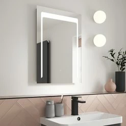 Toreno 500x700mm LED Illuminated Mirror Incl. Anti-Fog & Touch Sensor