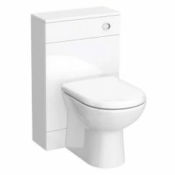 Toreno 1100mm Gloss White Vanity Unit Bathroom Suite - Depth 400/200mm 9 Toreno 1100mm Gloss White Vanity Unit Bathroom Suite - Depth 400/200mm -Toren Furniture Shop MOD1100PAN d2 460