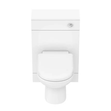 Toreno 500mm BTW Toilet Unit Incl. Cistern + Round Pan (Depth 200mm) 4 Toreno 500mm BTW Toilet Unit Incl. Cistern + Round Pan (Depth 200mm) - Image 4
