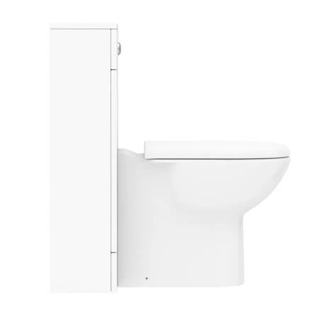 Toreno 500mm BTW Toilet Unit Incl. Cistern + Round Pan (Depth 200mm) 6 Toreno 500mm BTW Toilet Unit Incl. Cistern + Round Pan (Depth 200mm) - Image 6