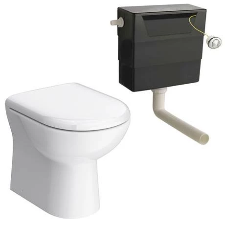 Toreno 500mm BTW Toilet Unit Incl. Cistern + Round Pan (Depth 200mm) 3 Toreno 500mm BTW Toilet Unit Incl. Cistern + Round Pan (Depth 200mm) - Image 3