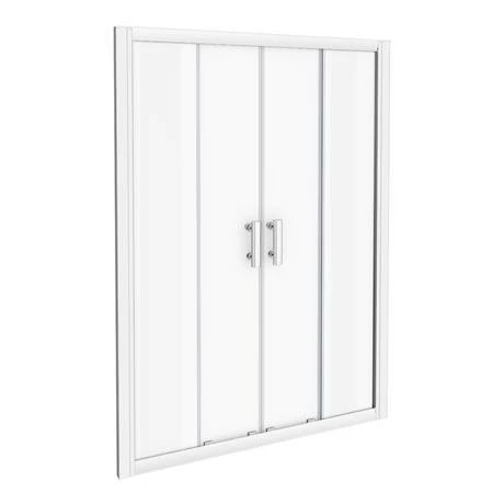 Toreno 1400mm Double Sliding 8mm Easy Fit Shower Door 3 Toreno 1400mm Double Sliding 8mm Easy Fit Shower Door - Image 3