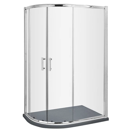 Toreno 900 X 800 Offset Quadrant Shower Enclosure Inc. Slate Effect Tray 1 Toreno 900 X 800 Offset Quadrant Shower Enclosure Inc. Slate Effect Tray