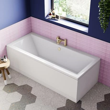 Toreno Modern Bathroom Suite (with Double Ended Bath) Various Sizes 2 Toreno Modern Bathroom Suite (with Double Ended Bath) Various Sizes - Image 2