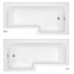 Toreno L-Shaped 1700 Complete Bathroom Package -Toren Furniture Shop TRCBS d1 460