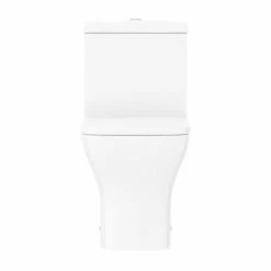 Toreno Square Rimless Close Coupled Toilet + Soft Close Seat -Toren Furniture Shop TSRWC d3 460