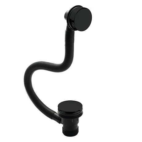 Toreno Black Easy Clean Click Clack Bath Waste With Overflow 1 Toreno Black Easy Clean Click Clack Bath Waste With Overflow