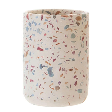 Toreno Terrazzo-Effect Concrete Tumbler 1 Toreno Terrazzo-Effect Concrete Tumbler