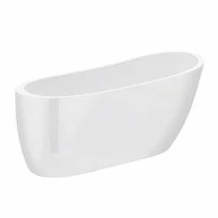 Toreno 1665 Modern Slipper Free Standing Bath -Toren Furniture Shop Turin 1665 Modern Slipper Free Standing Bath d2 460