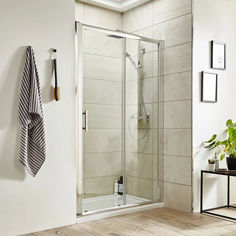 Toreno 8mm Sliding Shower Door - Easy Fit 1 Toreno 8mm Sliding Shower Door - Easy Fit